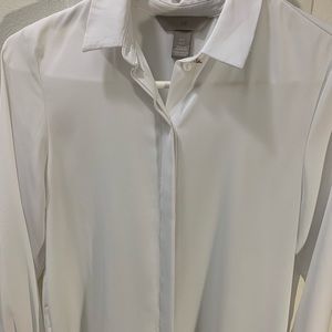 White H&M Blouse